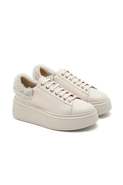 Desa Lando Ecru Women's Sneakers