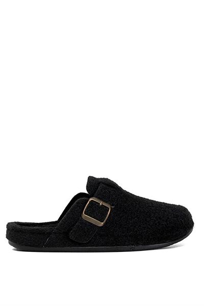 Pierre Cardin Μαύρες Παντόφλες - Μοντέλο PC-4501