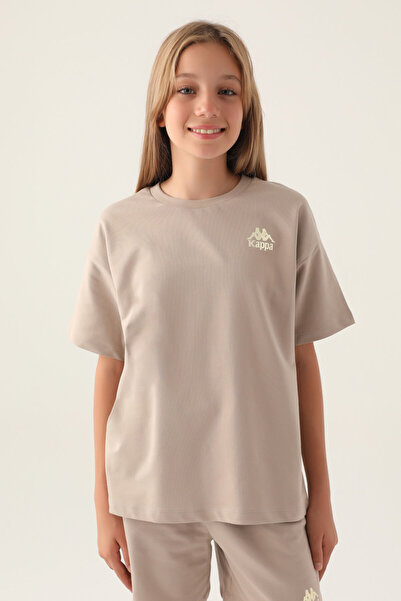 Kappa Girl's Brown T-Shirt