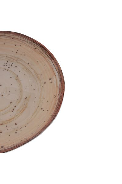 ROYALFORD 9.0" Fine Stone Melamineware Flat Plate- RF12378