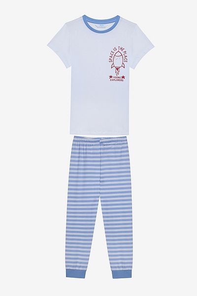 Penti Space Boy 2-teiliges mehrfarbiges Pyjama-Set für Jungen