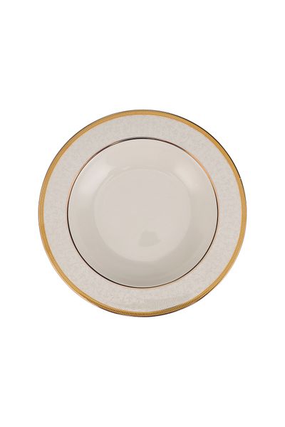 ROYALFORD Premium New Bone Plates, 9" Soup Plate, RF11052