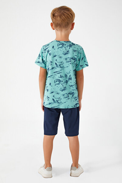 Arnetta Boy's Blue Bermuda Suit