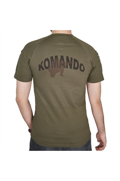 Wolftrap Tactical Wolftrap Commando Written κοντομάνικο εμπριμέ Tactical T-shirt Khaki