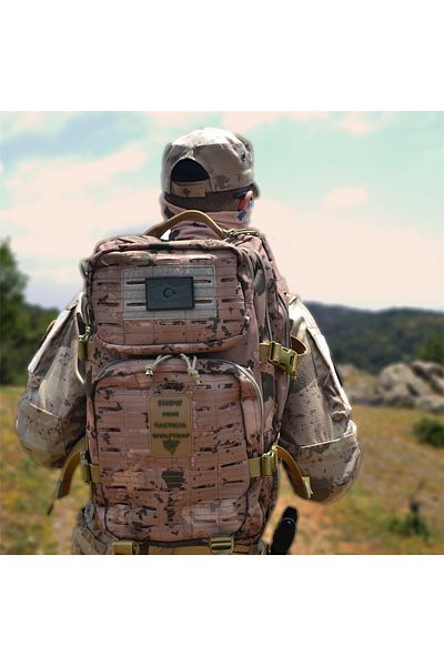 Wolftrap Tactical Σακίδιο πλάτης Gendarmerie Camouflage 45 λίτρων κοπής με λέιζερ, τσάντα τακτικής