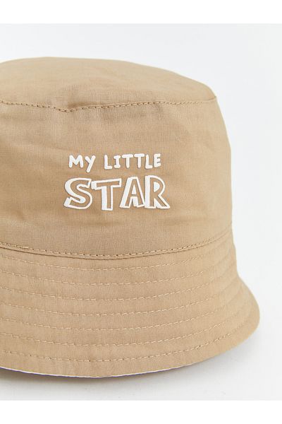 LC Waikiki Baby Boy Bucket Hat mit Textdruck