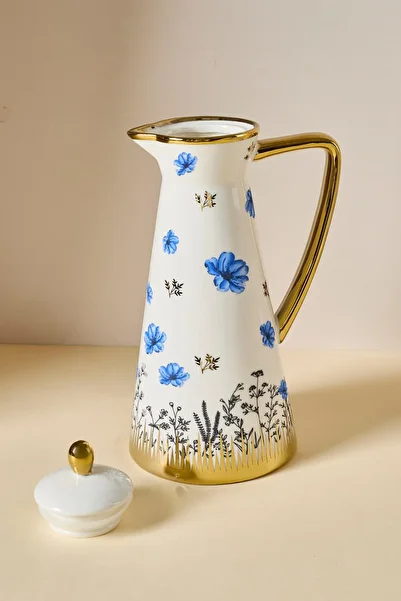 Perotti Jardim Porcelain 21 cm Oil Pot