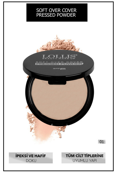 Lollis Beauty Make Up Soft Over Cover Pudra
