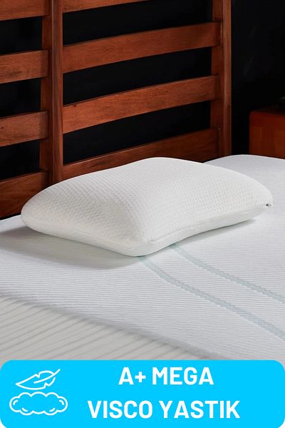 BLACK DEER Orthopedic Visco Pillow - Memory Foam, Memory Neck Pillow, 60x40x15 cm