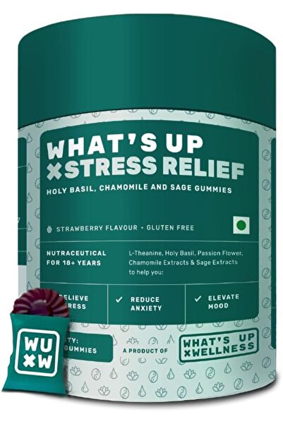 What's Up حلوى جيلاتينية لتخفيف التوتر - 30 قطعة