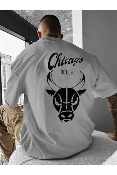 DM DOLCE MORE ГОЛЯМА ТЕНИСКА С ЩАМП НА CHICAGO BULS