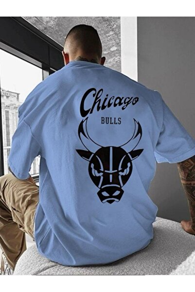 DM DOLCE MORE ГОЛЯМА ТЕНИСКА С ЩАМП НА CHICAGO BULS