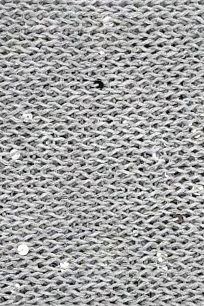 SENSY Gray Sequin Knitting Thread, Sequin Thread