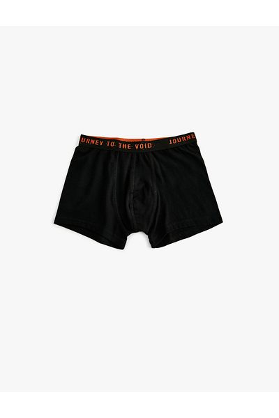 Koton Cotton 3-Piece Boxer Set with Print Detail and Multicolor