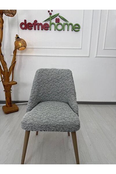 Defne Home JAKAR SANDALYE KILIFI Gri