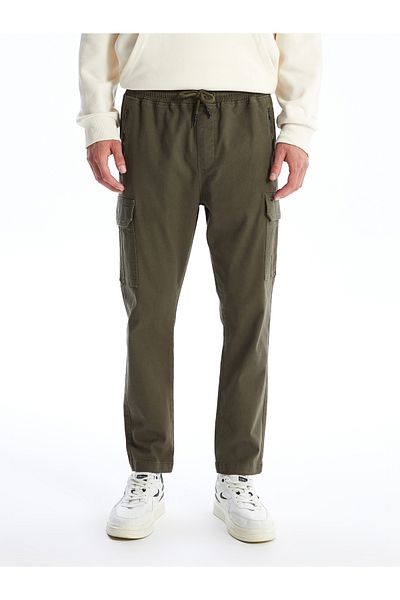 LC Waikiki Ανδρικό παντελόνι Cargo Standard Mold Gabardine