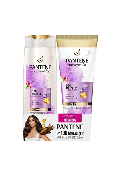 Pantene Pro-V Miracles Silky Shine 325 ml Shampoo 275 ml Hair Care Cream