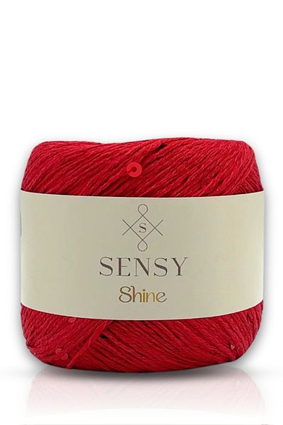 SENSY Sequin Özgi Red Rope Ip Speedy Shoes
