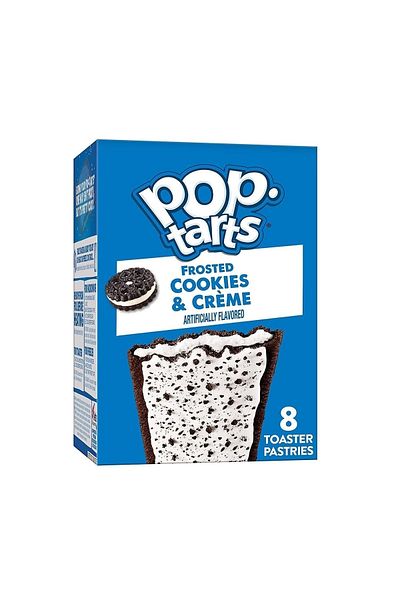Kellogg's Pop Tarts Frosted Toxics and Creme - 8 Pieces 384 Gr.