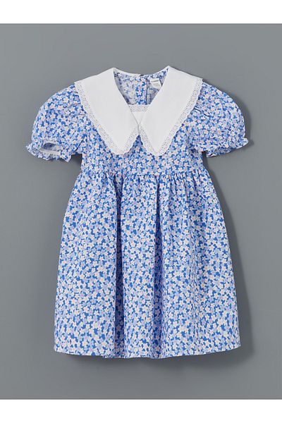 LC Waikiki Rochie pentru fete din amestec de in floral