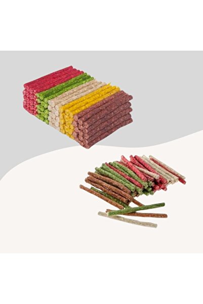 Miçikopet Köpekler İçin Renkli Munchy Çubuk Diş Sağlığı Ödülü 250Gr