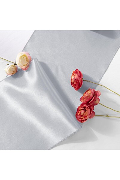 EVYA 40x140 cm Runner lucios 100% satin - Prezentare pentru o zi specială, serviciu american rezistent la pete