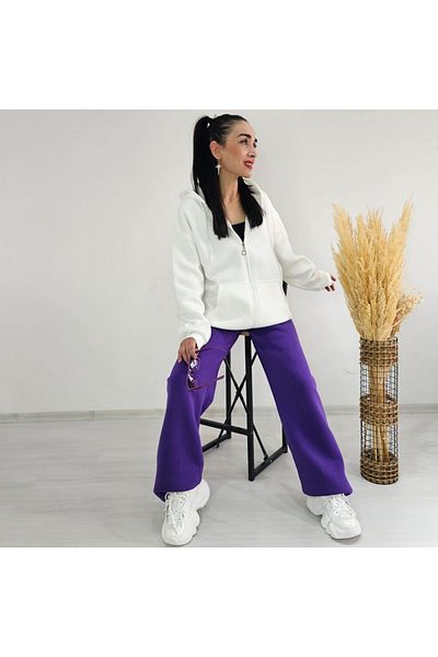 6 butik altı üstü butik Μπουφάν Oversize με κουκούλα με φερμουάρ