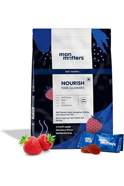 Man Matters حلوى جيلي الشعر بالبيوتين (90N) |