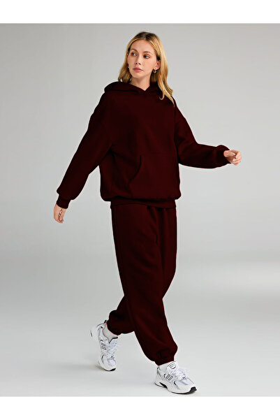 BayBayan Дамски трислоен повдигнат комплект с дебел зимен бански без принт