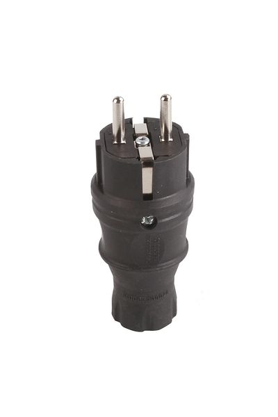 Mutlusan Monophase Grounded Straight Male Plug 1X16 Mut-28