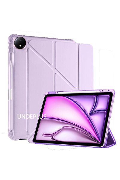 UnDePlus Xiaomi Redmi Pad Se 8.7 inç 2024 Uyumlu Kılıf Kalem Şarj Bölmeli Case A2836 A2837 A3006