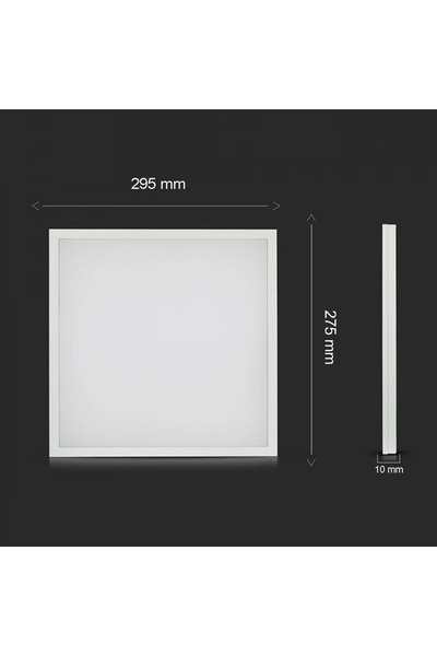 ACK Ap16-23330 12w 30x30 Ince Tip Sıva Altı Led Panel 6500k Beyaz