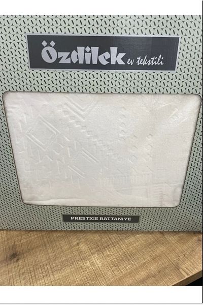 NİVEMESHOME PRESTIGE CREAM PRESTIGE DOUBLE PERSONAL BLANKET