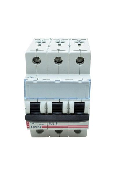 Legrand Three Phase 3x63a C Type Automatic Fuse 4.5ka403348