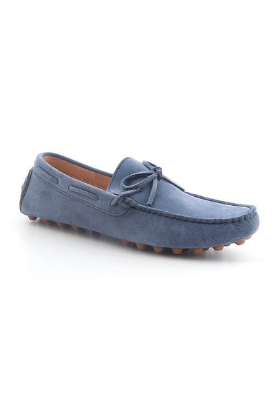 John May Men's Oxford (Classic) Tz-13401 John May Denim Suede