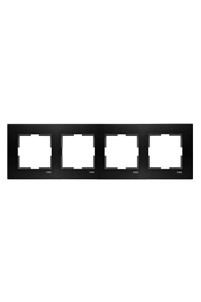 VİKO Viko92190654 Novella Black Quad Frame