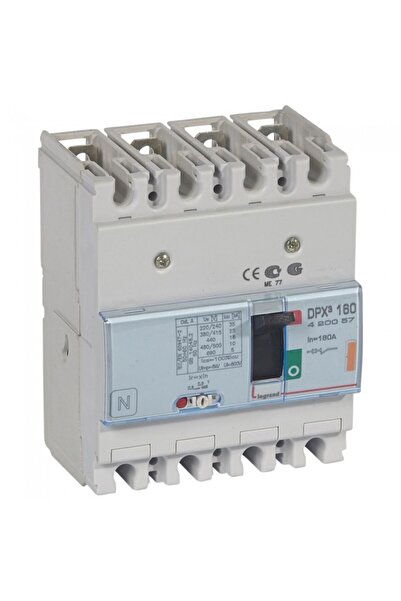 Legrand 420057 Dpx³ 160 160a 4 Kutuplu 25ka Ayar Sahalı Kompakt Şalter
