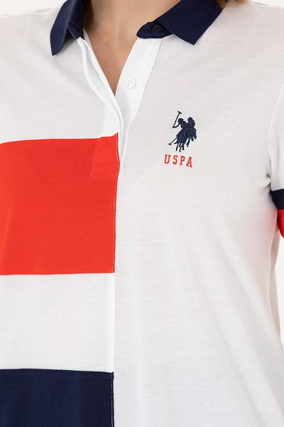 U.S. Polo Assn. Tricou alb de damă 1575190