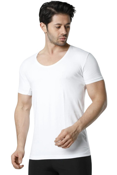 Eritqaa Outdoor Crew Neck Men's Undershirt - Lightweight and Fashionable Cotton Design