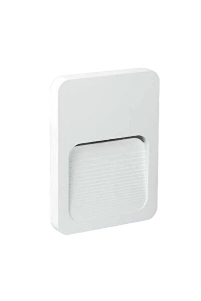 ACK Ah07-01401 2w Beyaz Kasa Avva Led Duvar Armatürü 3000k Günışığı