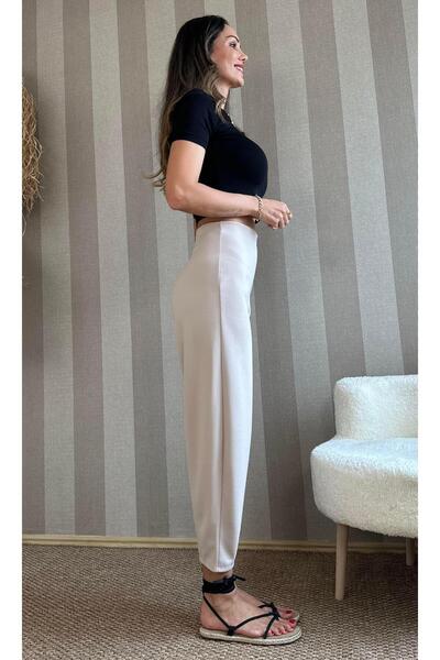 Atelier Derin Stone Lycra Balloon Trousers