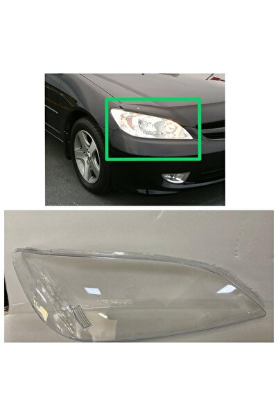 KARFARSTOP HONDA CİVİC VTEC FAR CAMI 2003 2004 2005 SAĞ