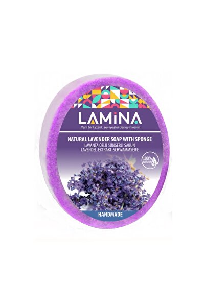 lamina Lavender Extract Sponge Soap 135Gr