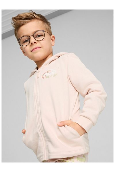 Puma Суичър с качулка ESS+ PUMA FC FZ