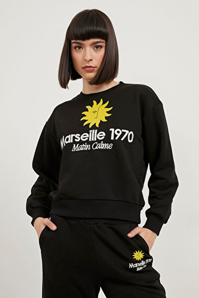 Arma Life Hanorac cu guler rotund cu imprimeu