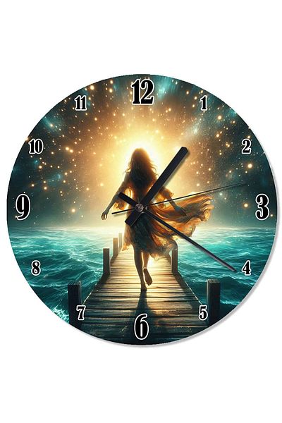 Tablomega Under the Sun Women's Design Wall Clock