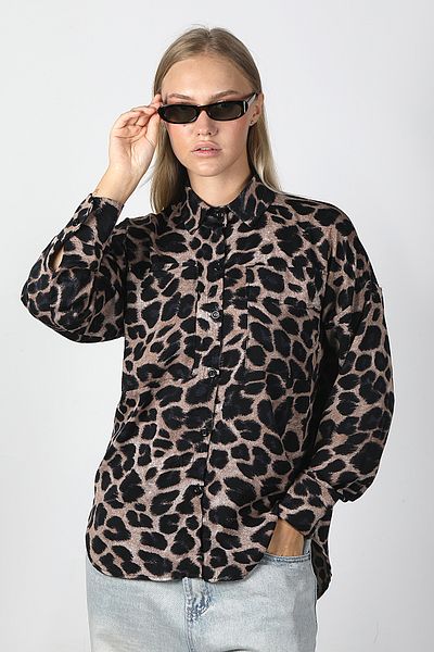 Angel Eyes Laurent Slim Thin Women's Sunglasses - Leopard Design, Top Model