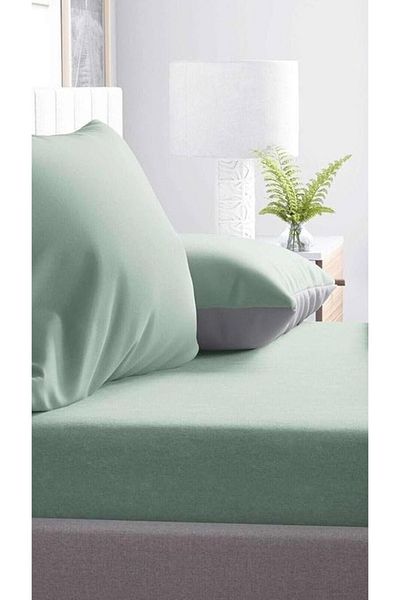 GERCELLA 100% Cotton (Cotton) 150X240 cm Single Open Oil Flat Sheet