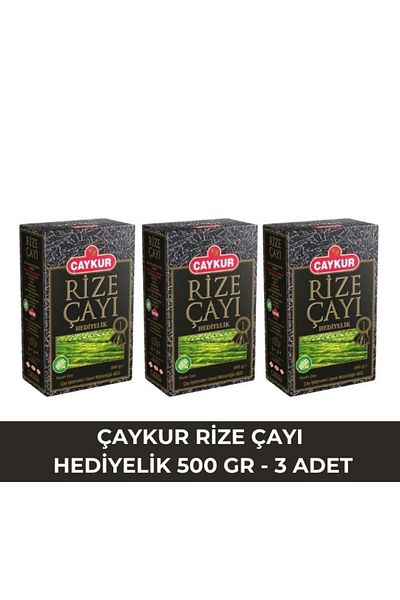 Çaykur Çaykur Rize Gift Tea 500 Gr - 3 Pieces
