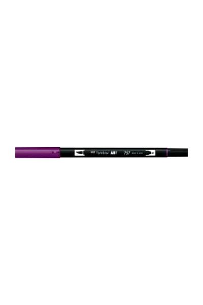 Tombow Graphics Pen - Dual Brush Pen, Ab-T Port Red 757